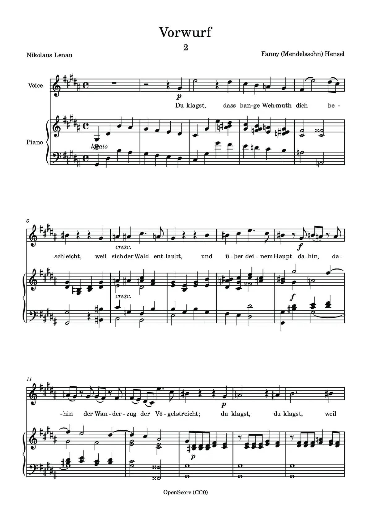 Vorwurf - Page 1