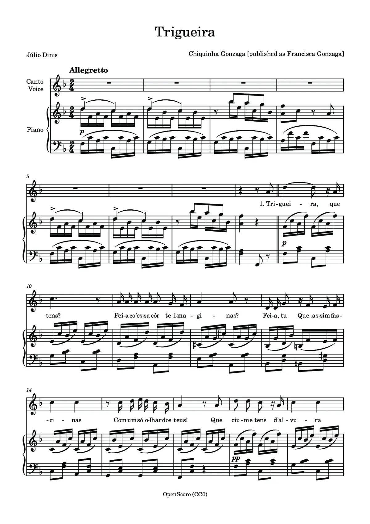 Trigueira - Page 1