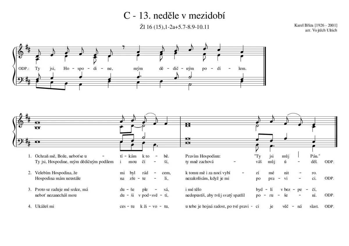 C - 13. neděle v mezidobí - Page 1