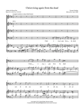 Christ rising again from the dead