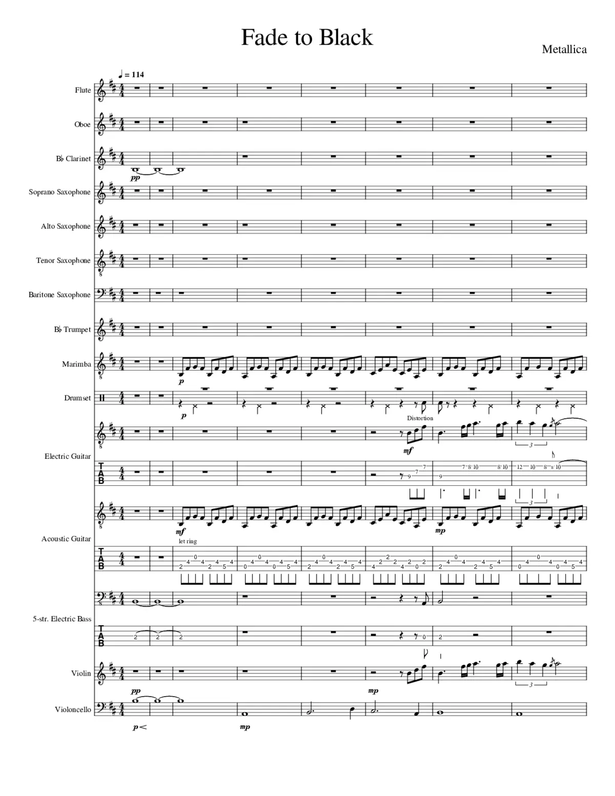 fade to black - Page 1