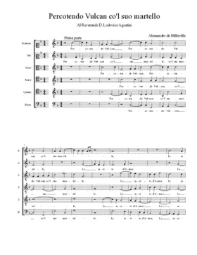 Percotendo Vulcan co'l suo martello