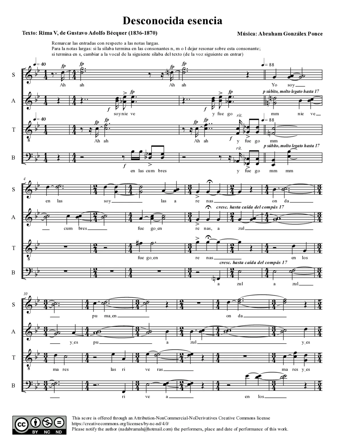 Desconocida Esencia - Page 1