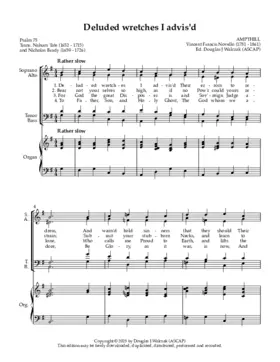 Deluded wretches I advis'd