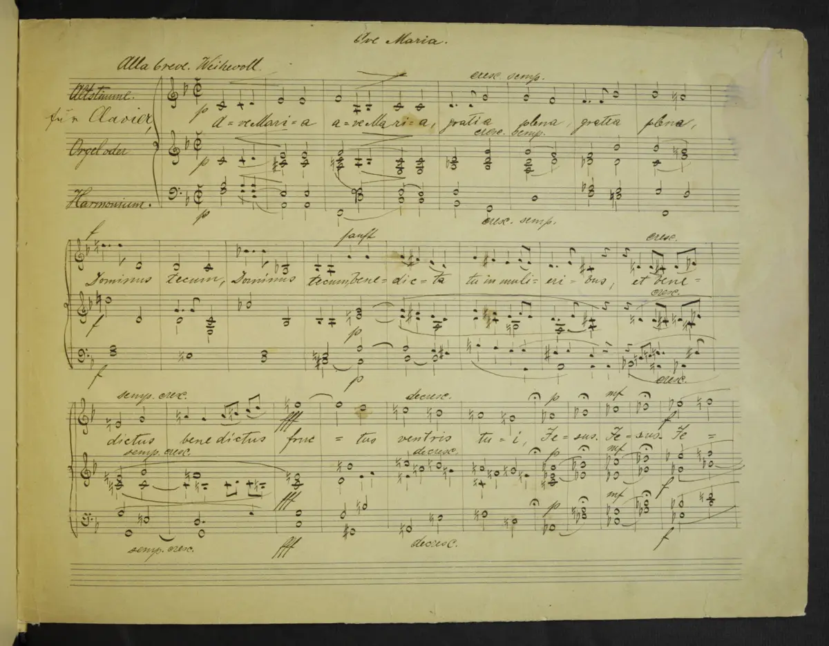 Ave Maria (III) - Page 1