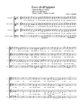 Ecco ch'all'apparir