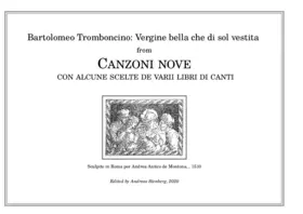 Vergine bella che di sol vestita