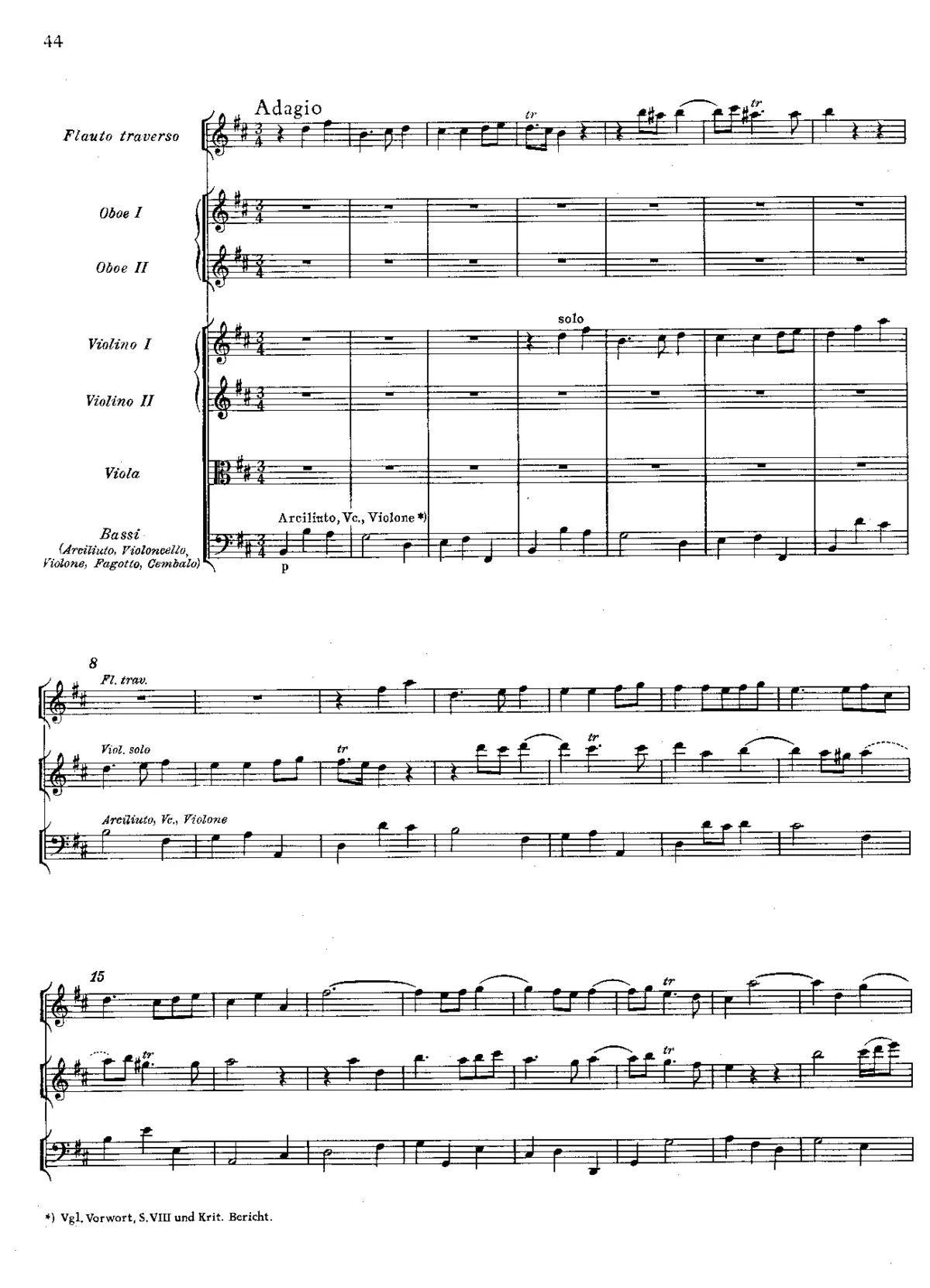Adagio and Allegro - Page 1