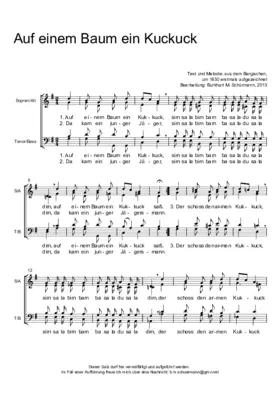 Auf einem Baum ein Kuckuck