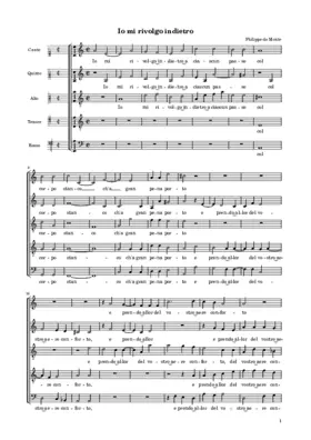 Io mi rivolgo indietro