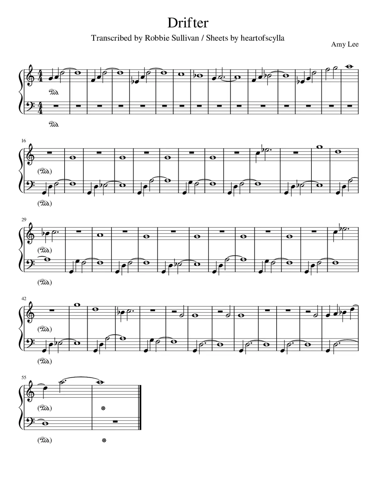 Drifter-Amy Lee - Page 1