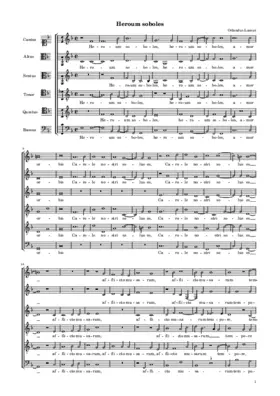 Heroum soboles, amor orbis, Carole, nostri