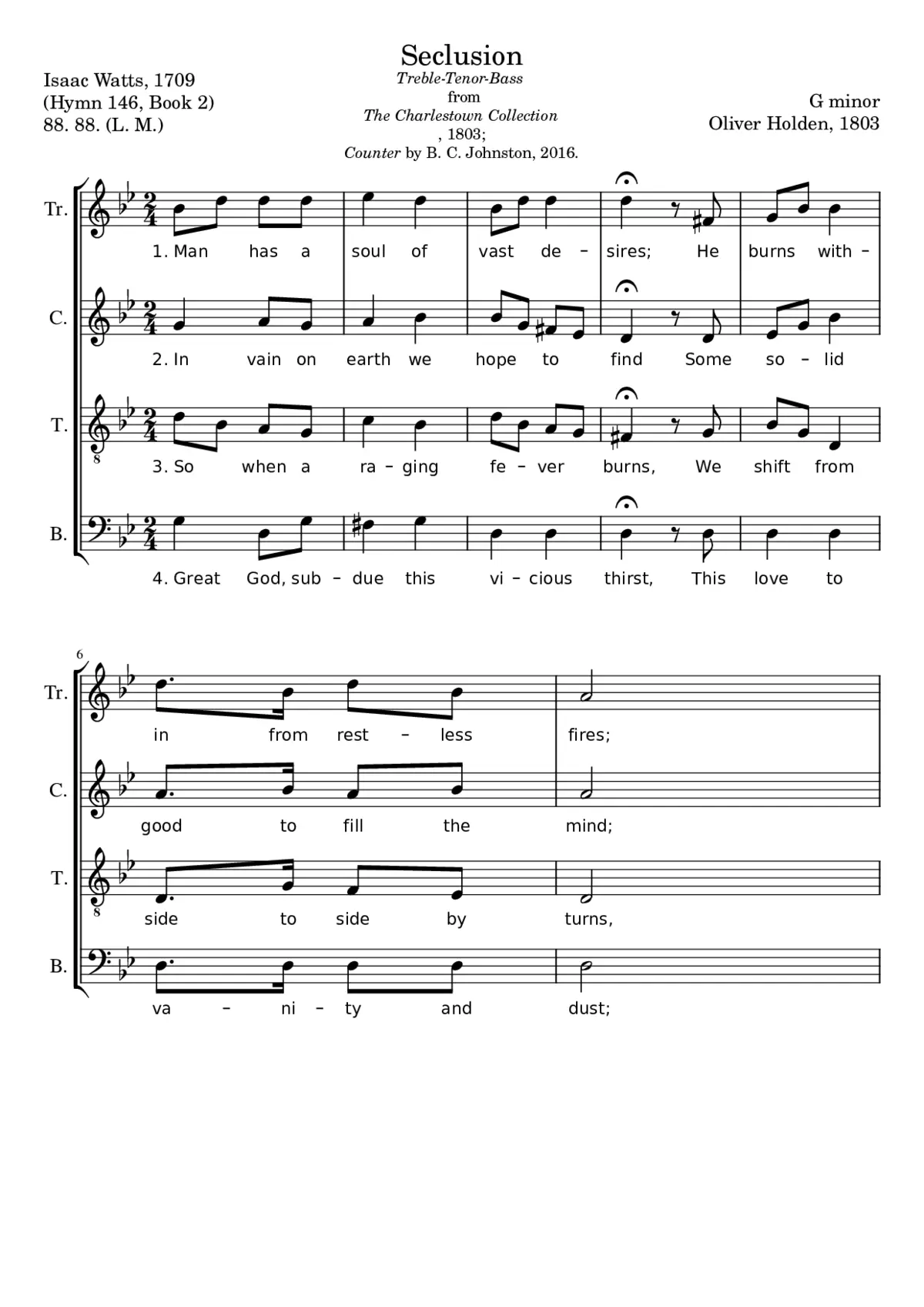 Seclusion - Page 1