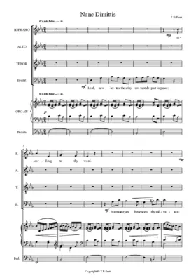 Nunc Dimittis (St. Finian's)