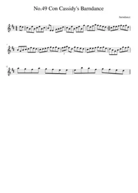 No.49 Con Cassidy's Barndance