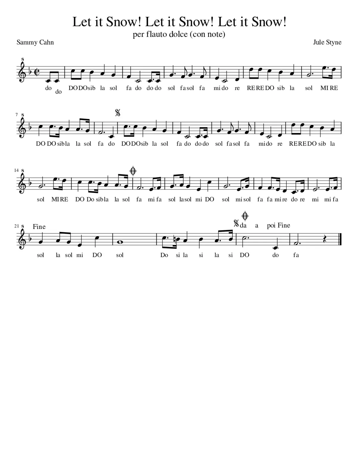 Let it Snow - Page 1