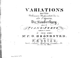 Variations on 'Willkommen Purpurschale, du!'