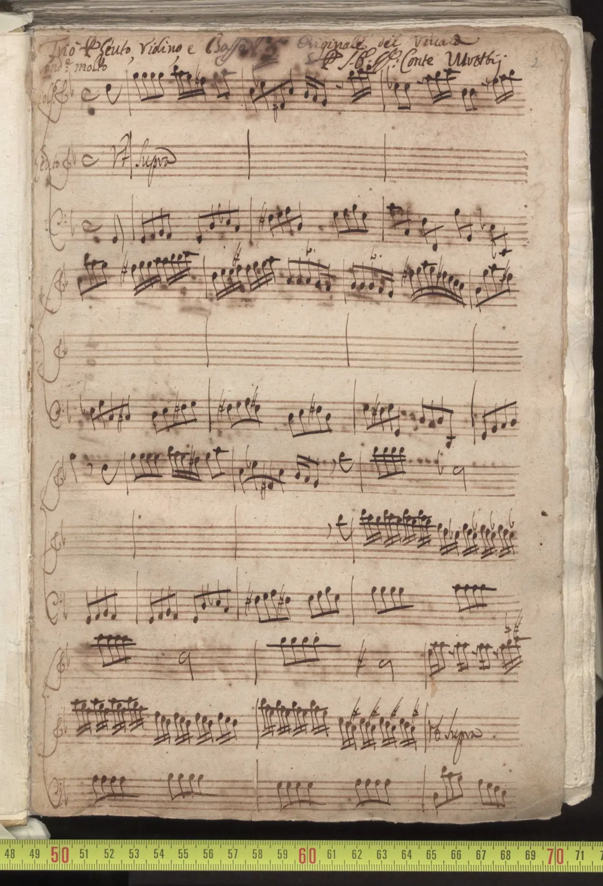 Trio Sonata in G minor - Page 1