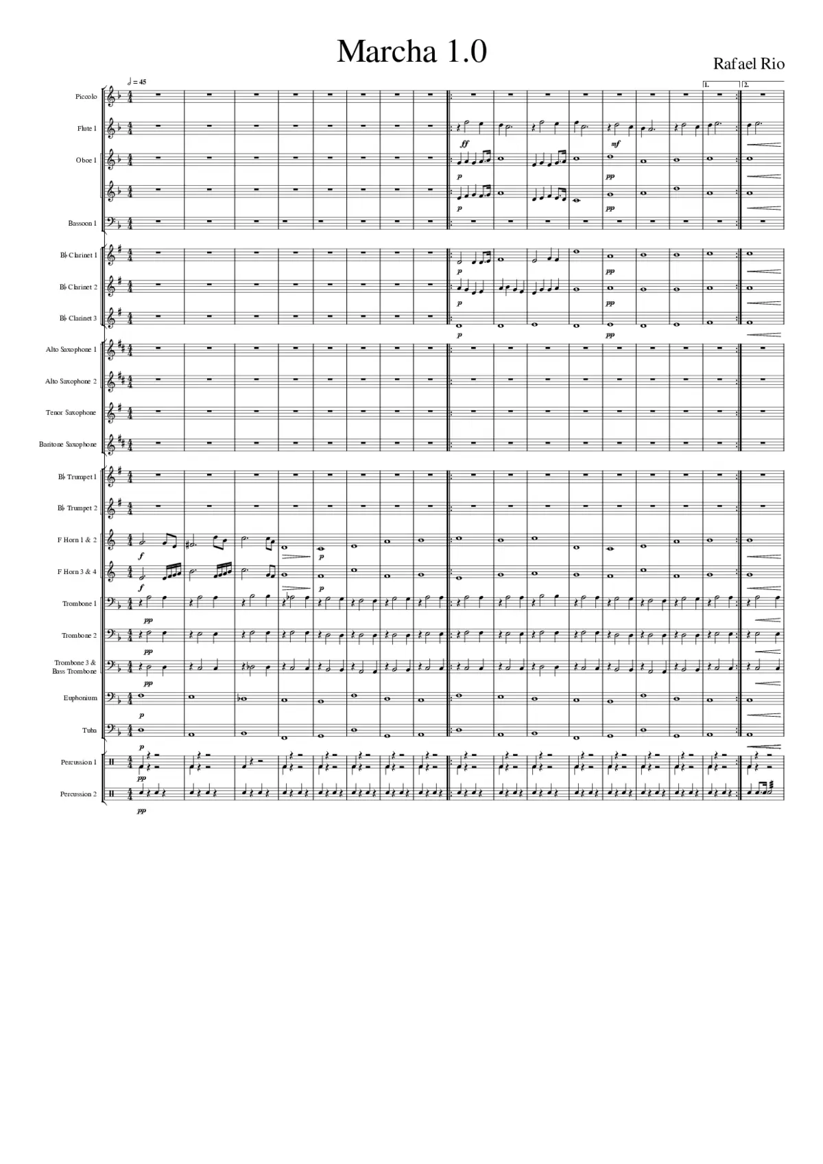 Marcha 1.0 - Page 1