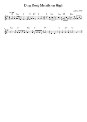 Ding Dong Merrily on High