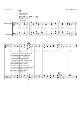 Wohl mag der sein ein selig Mann SWV 138