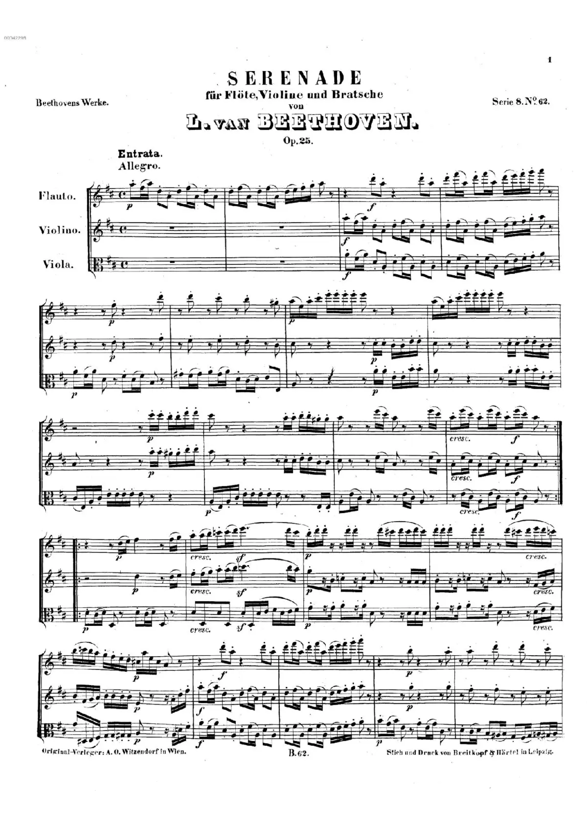 Serenade - Page 1