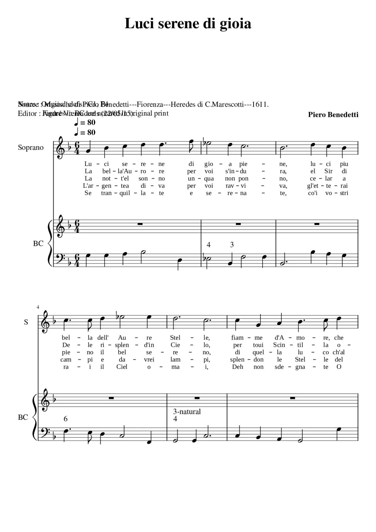 Luci serene di gioia - Page 1