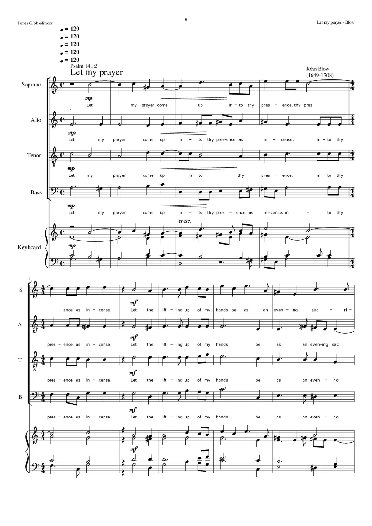 Let my prayer come up - Page 1