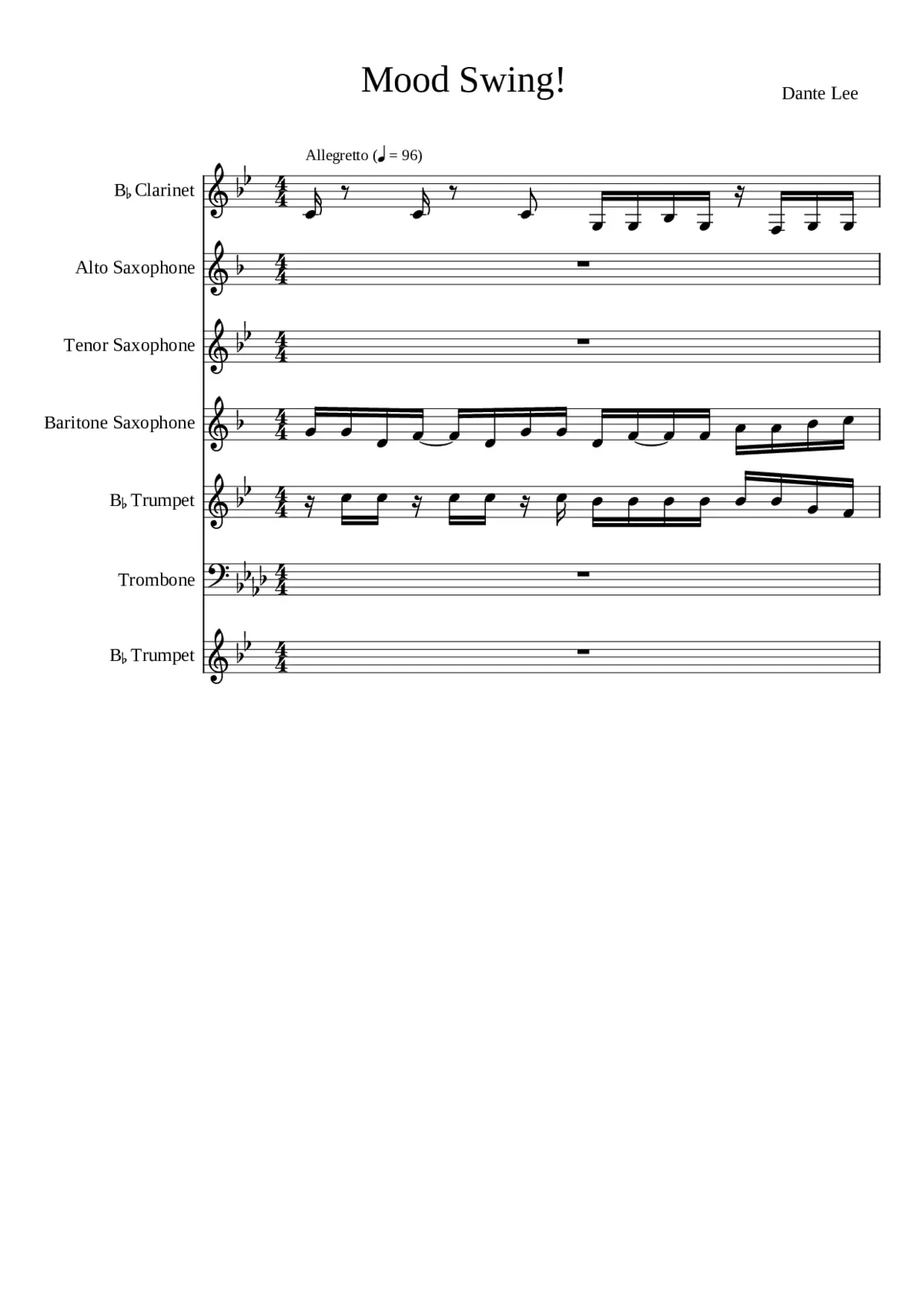 Mood Swing! - Page 1