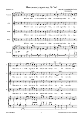 Have mercy upon me, O God