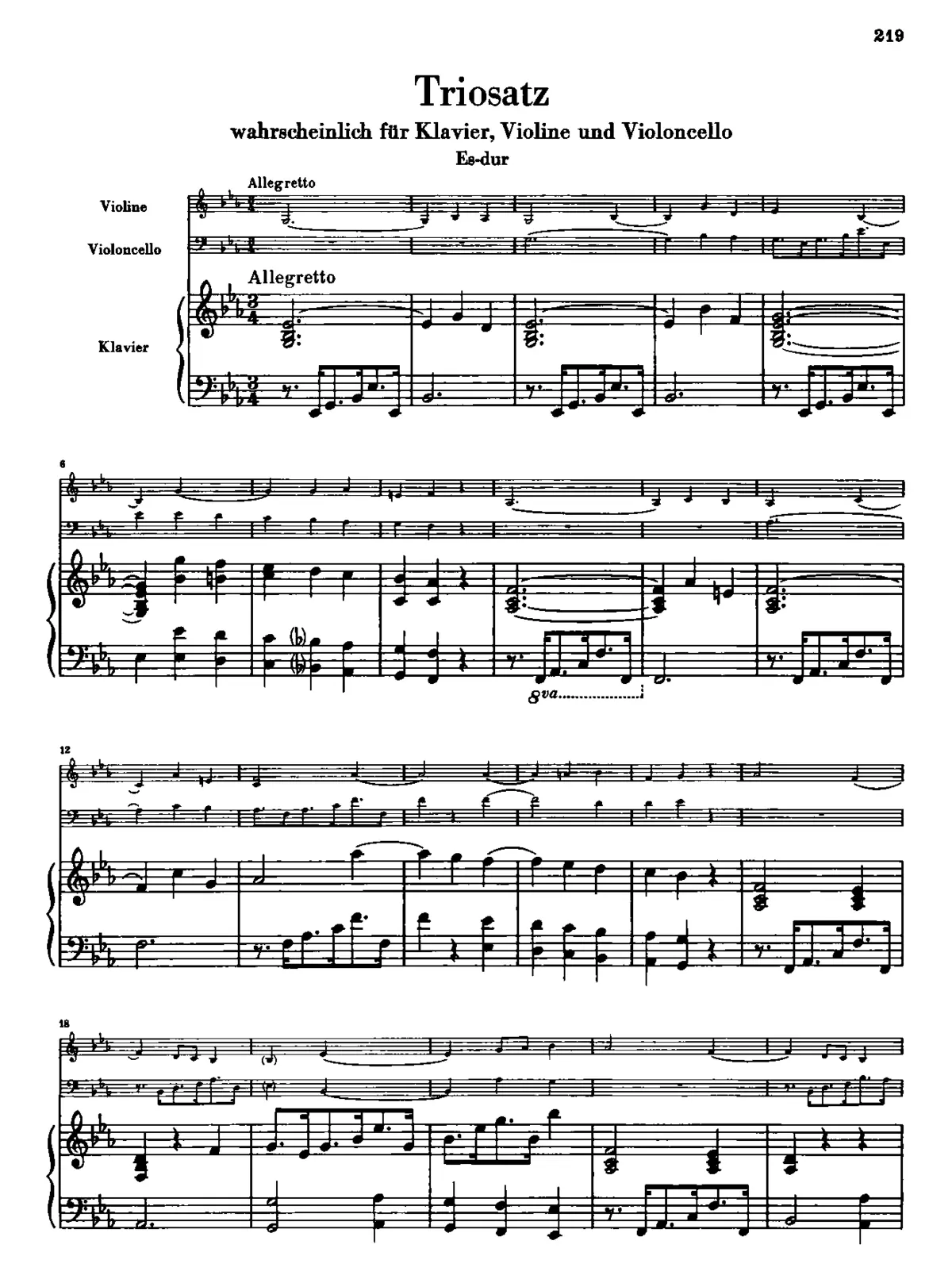 Allegretto - Page 1