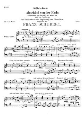 Abschied von der Erde