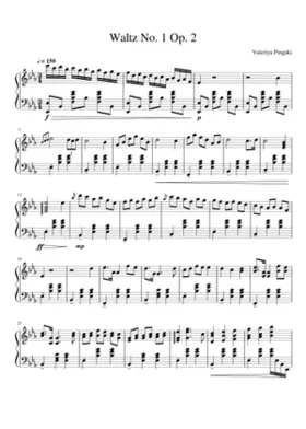 Waltz No. 1 Op. 2
