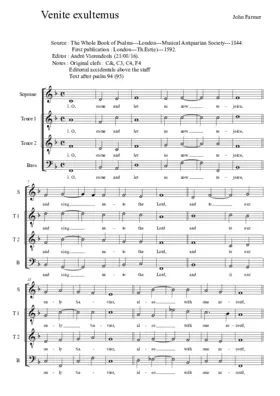 Venite exultemus