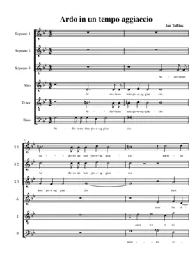 Ardo in un tempo e aggiaccio