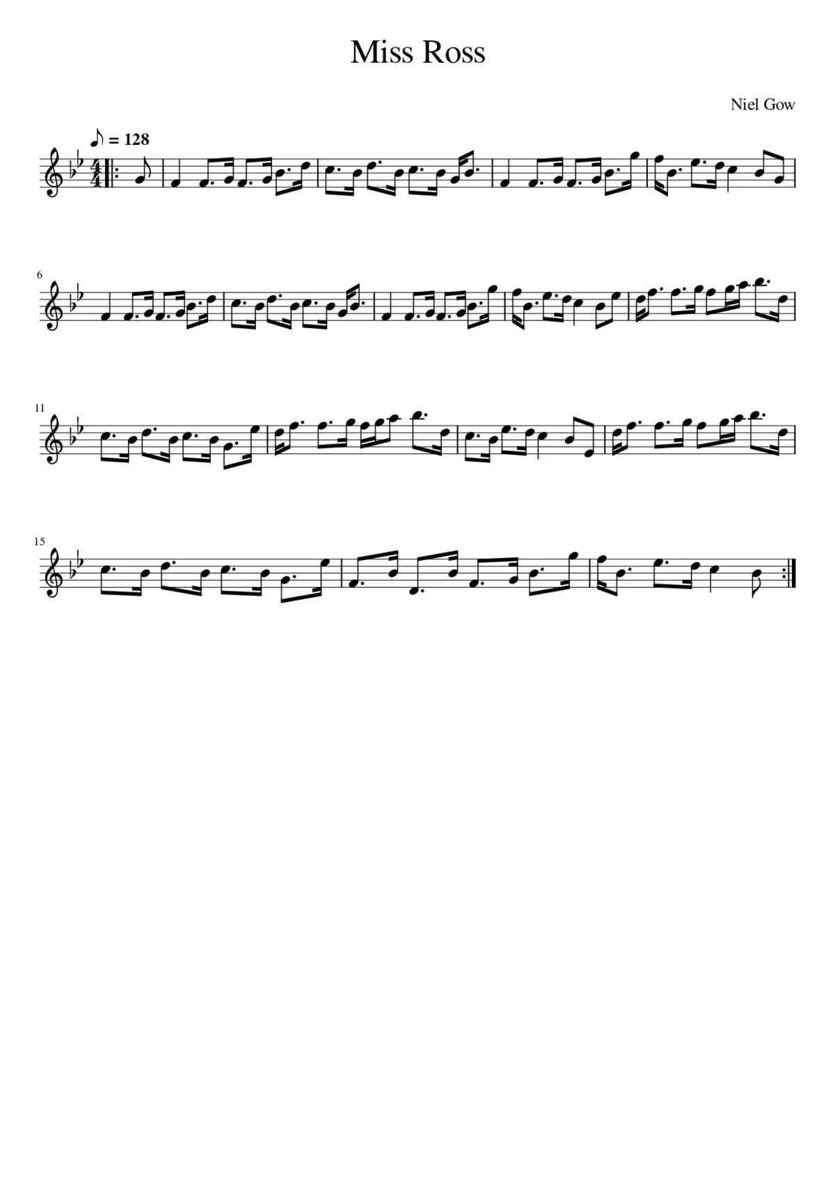 Miss Ross - Page 1