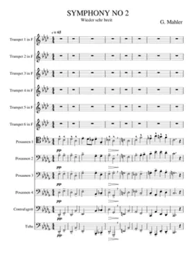 Mahler Symphony No 2 Brass Choral