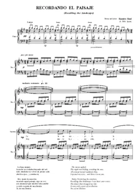 Recordando el Paisaje