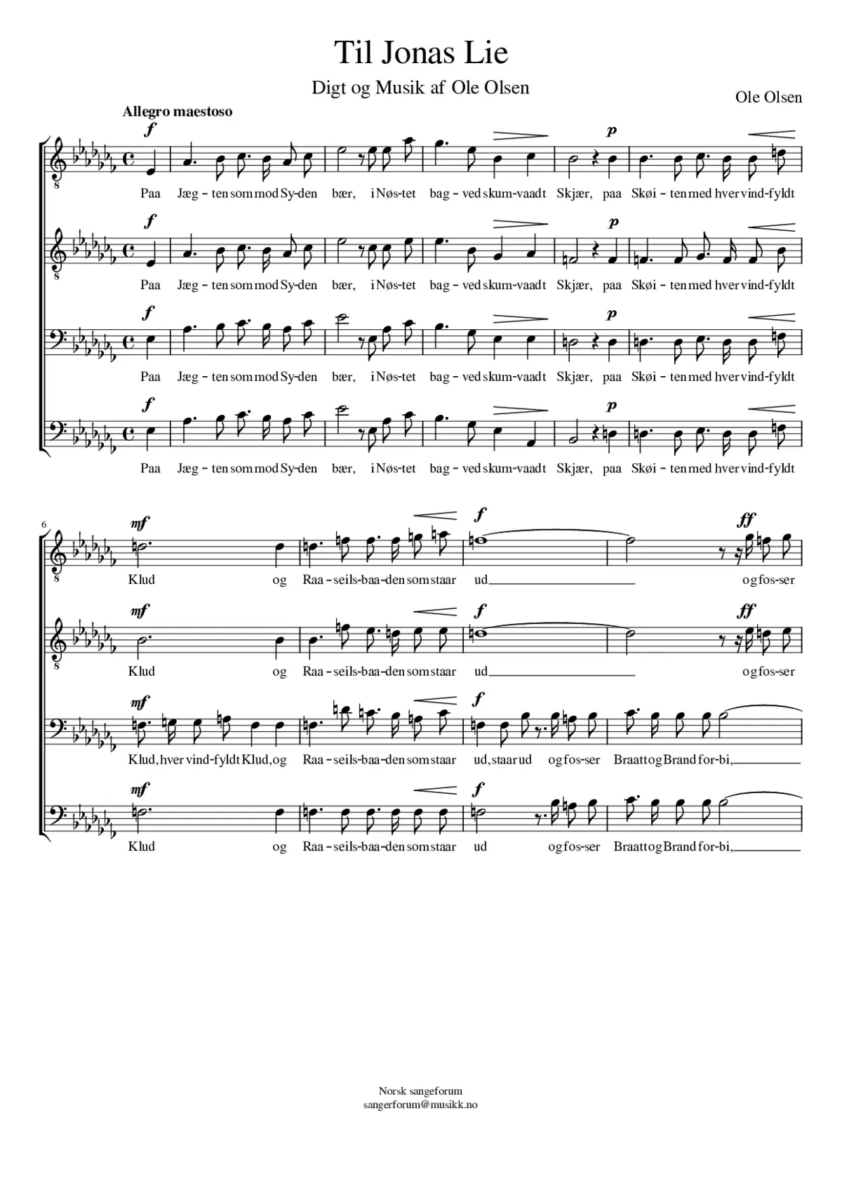 Hilsen til Jonas Lie - Page 1