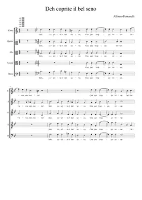 Deh coprite il bel seno