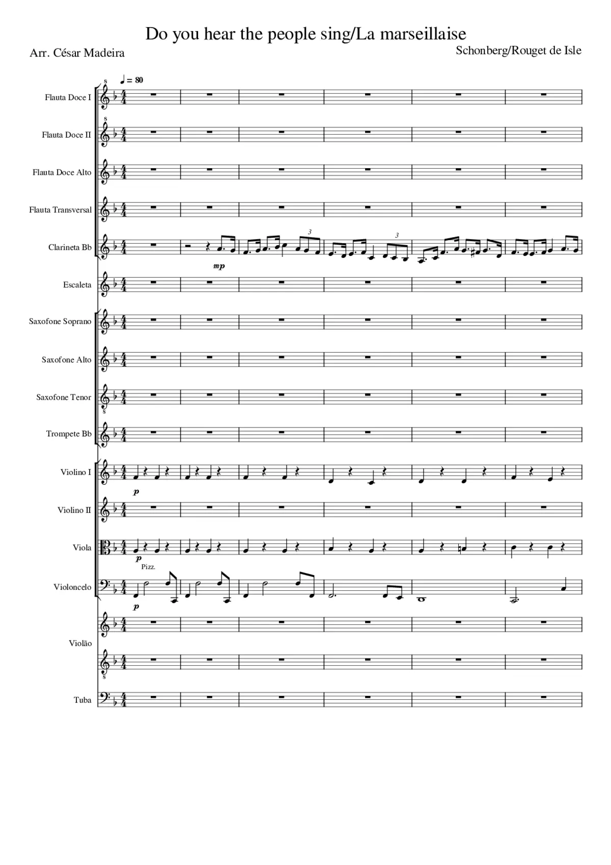 Do You Hear The People Sing? - Page 1