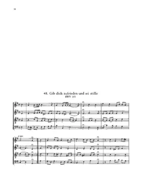 Gib dich zufrieden und sei stille