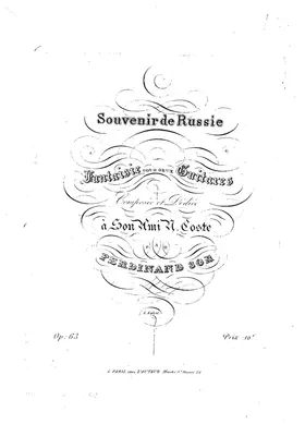 Souvenir de Russie