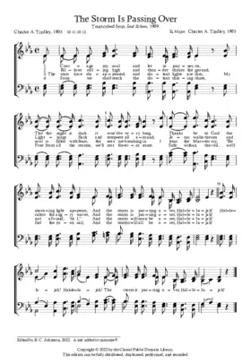 The Storm is Passing Over