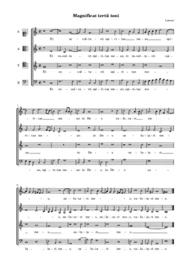Magnificat tertii toni II