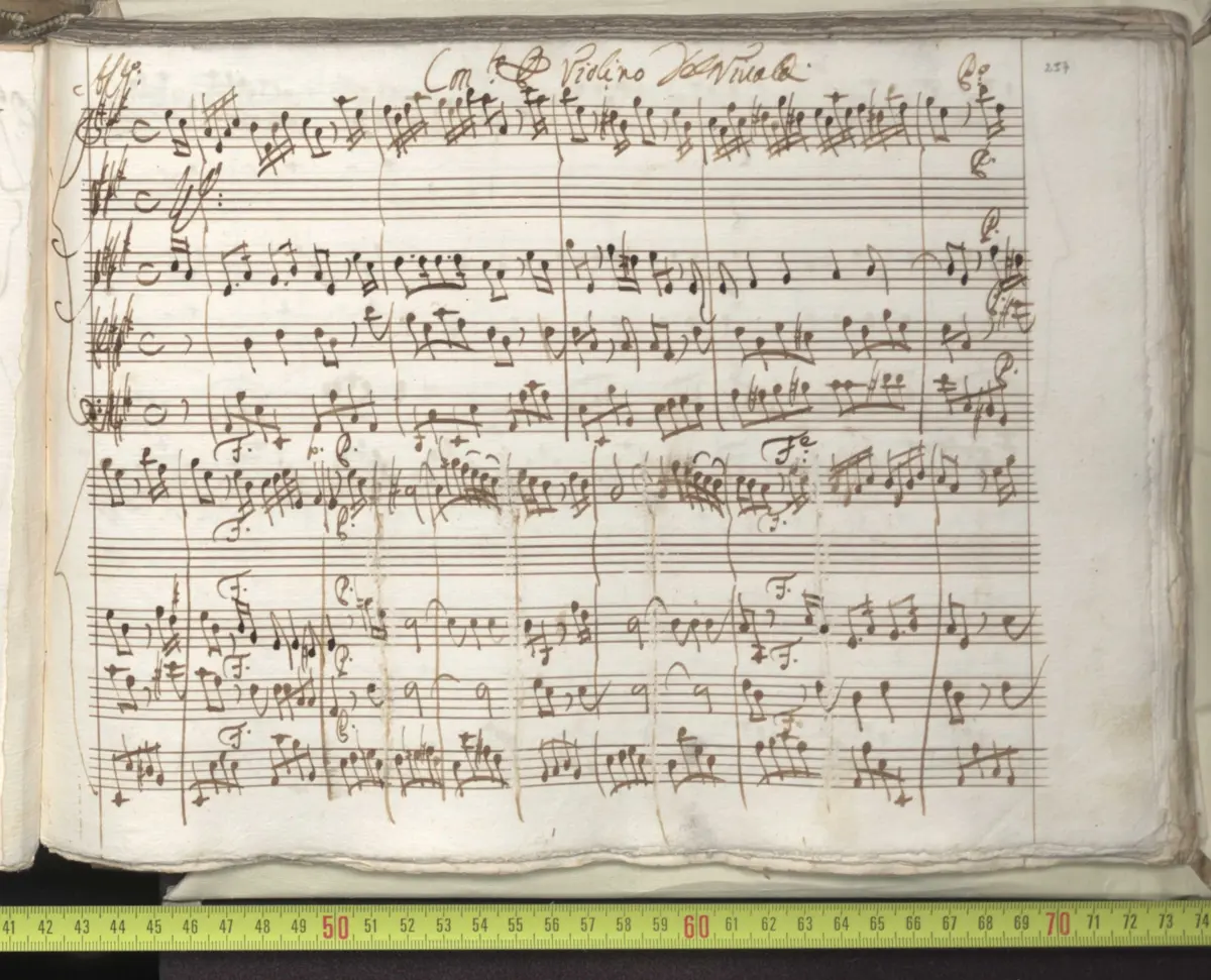 Violin Concerto in A major - Page 1