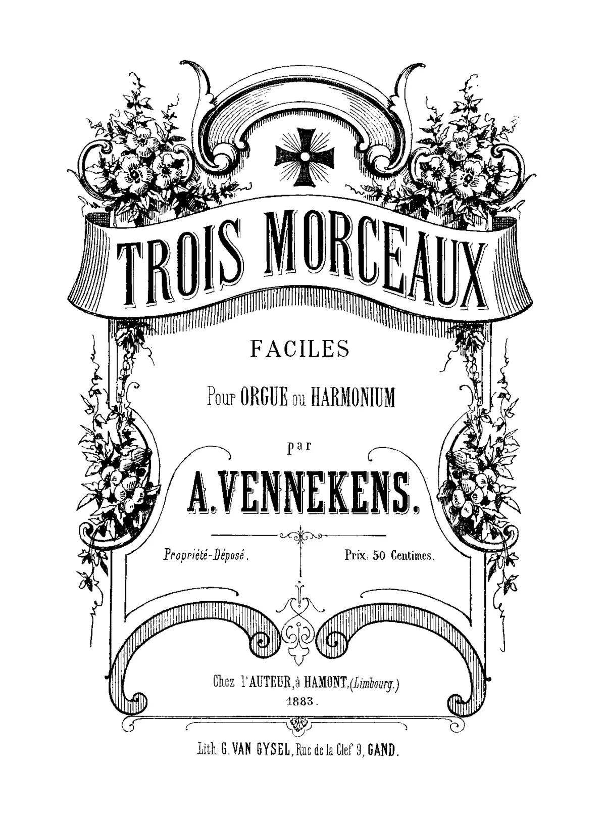 3 Morceaux faciles - Page 1