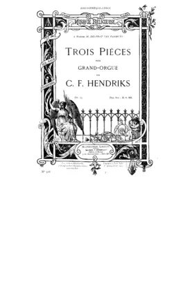 3 Pieces for Organ, Op.23