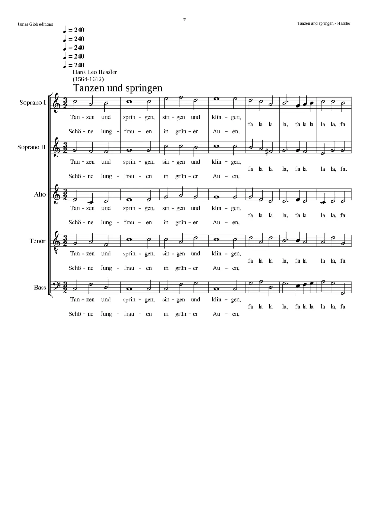 Tanzen und Springen - Page 1
