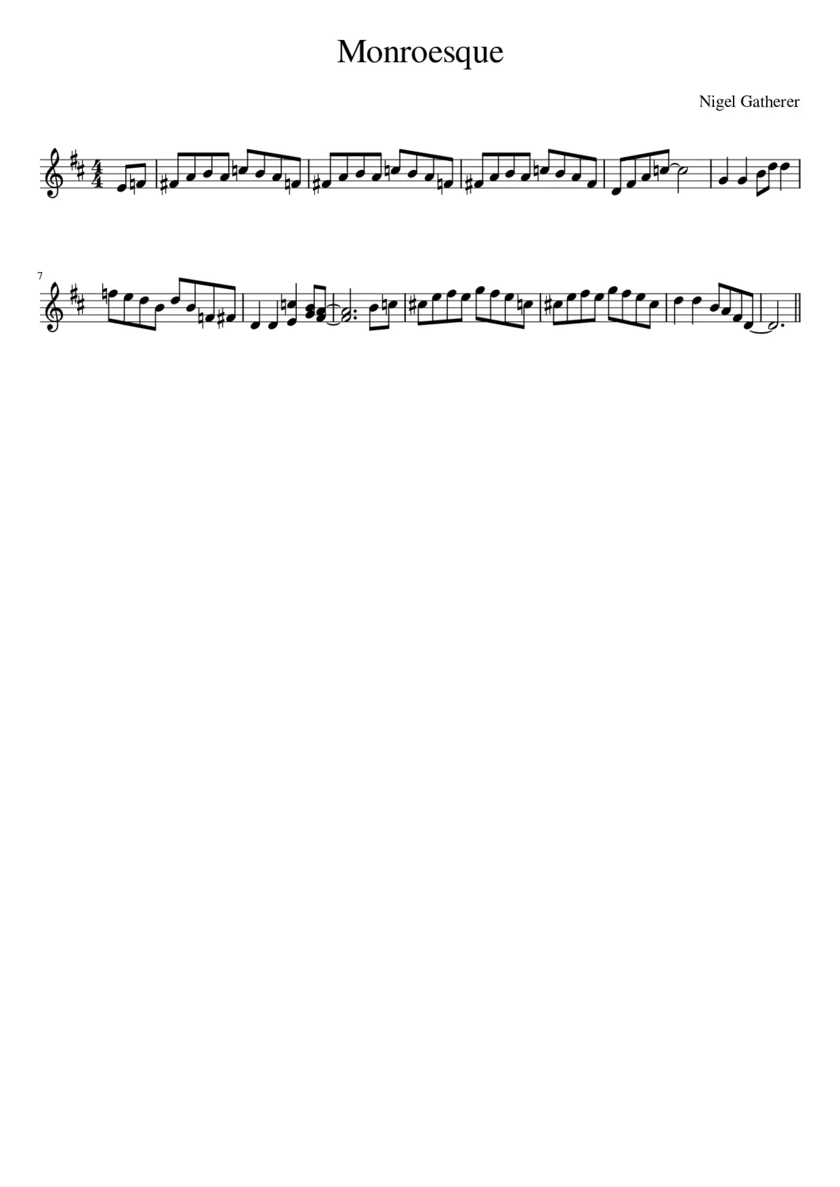 Monroesque - Page 1